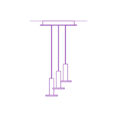 Fixtures Chandelier Cielo 3 Chandelier Outline Drawing Svg Vector, Free Vectors File